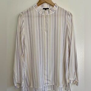 Massimo Dutti Striped Career Blouse in Size 6